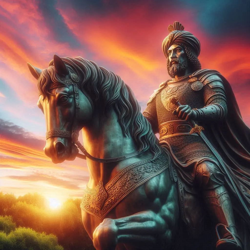 Chatrapati Shivaji Maharaj image with horse